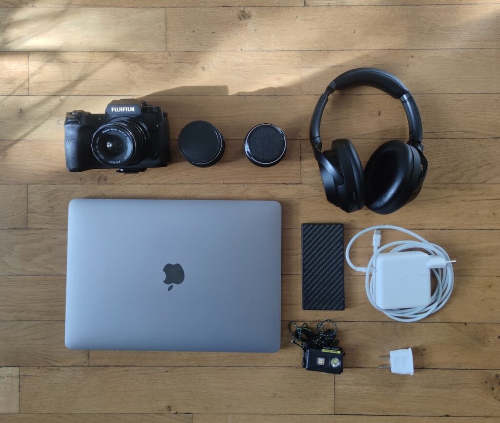 Mon matériel électronique à plat