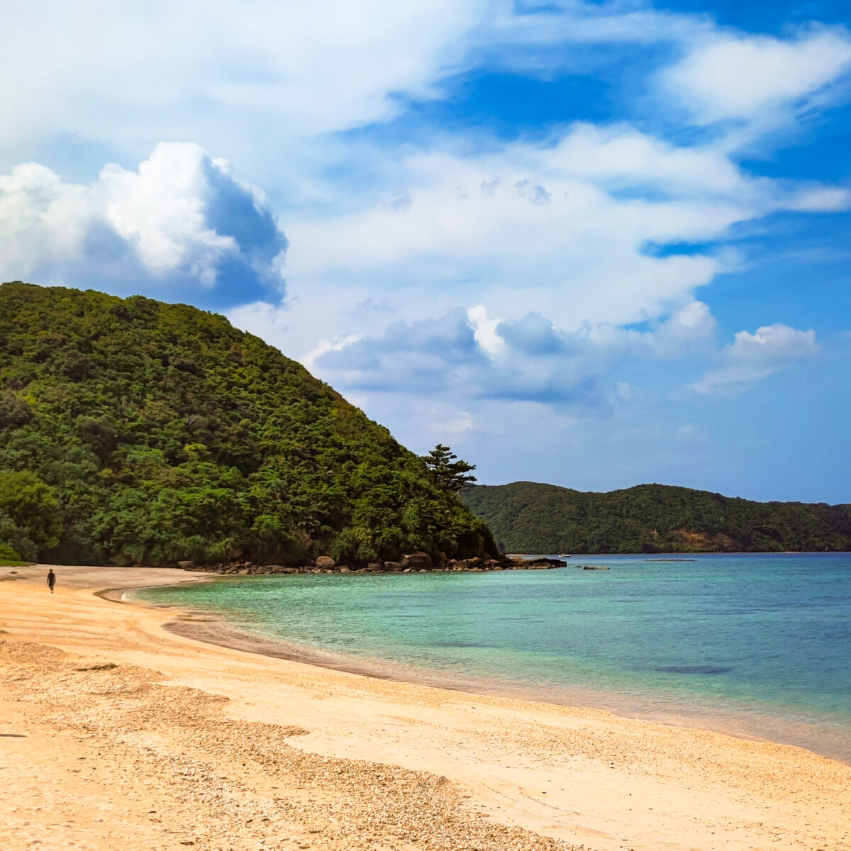 Plage d'Ida sur l'île d'Iriomote, Okinawa